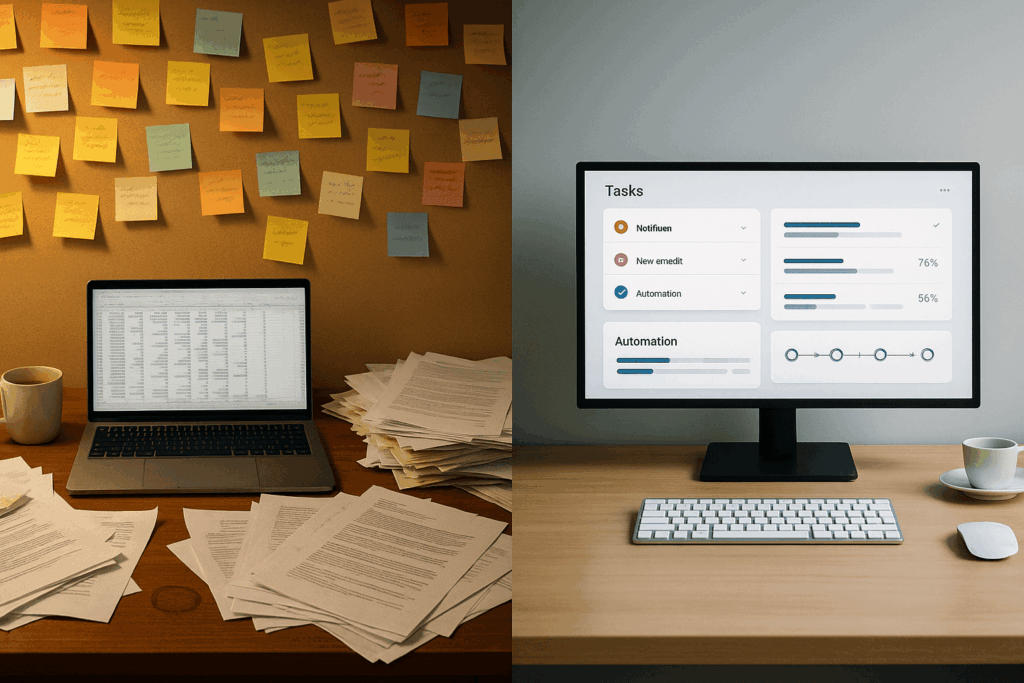 Legacy Processes vs AI Powered Process Automation