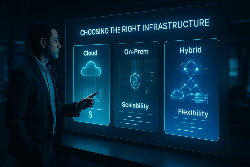 Choosing the right Infrastructure