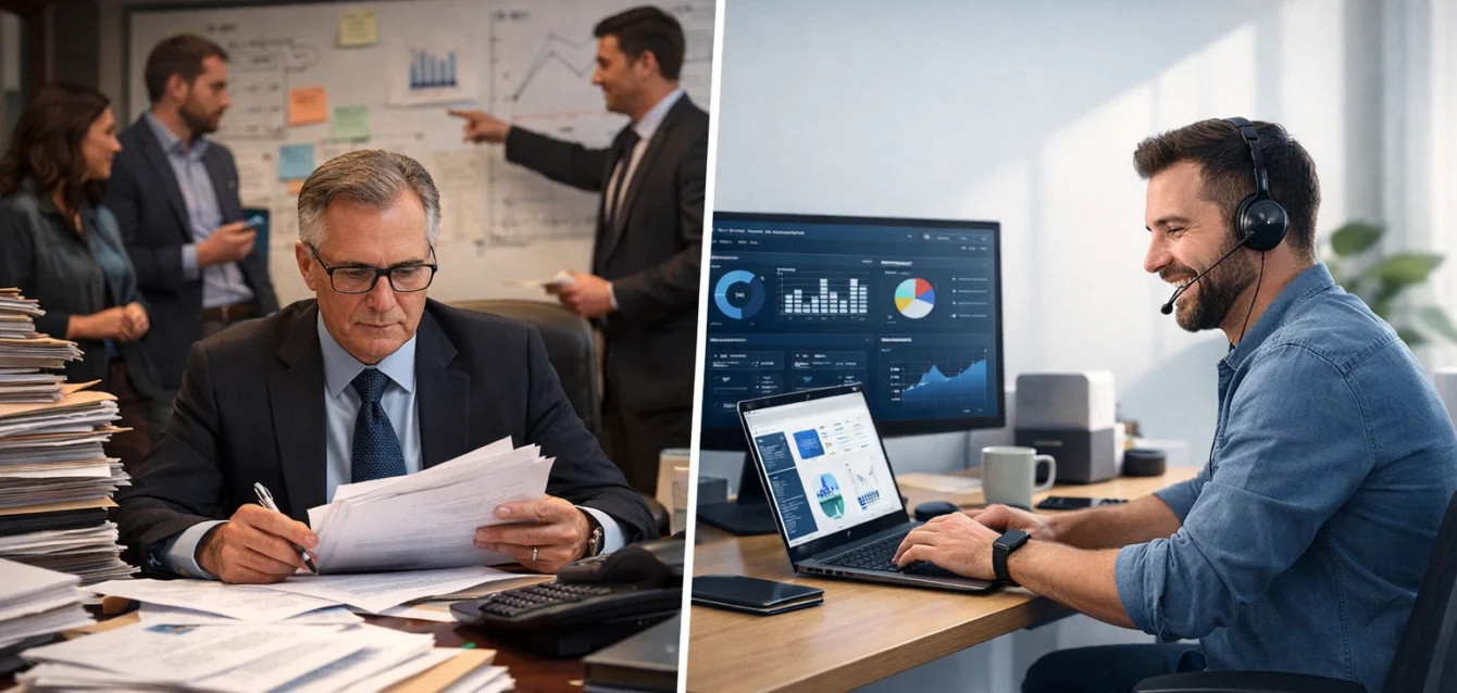 Traditional CEO vs Virtual CEO