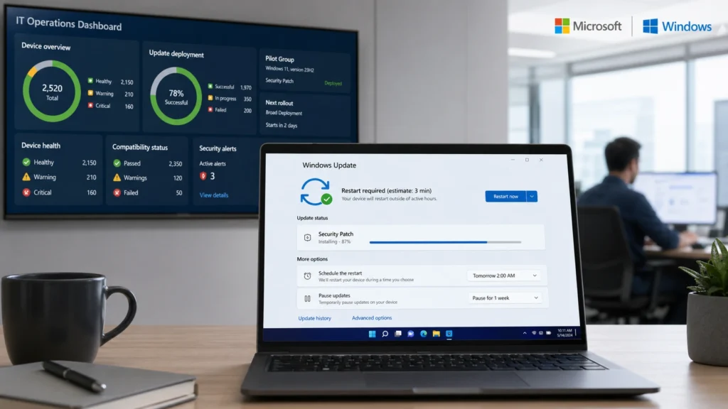 Windows update experience 