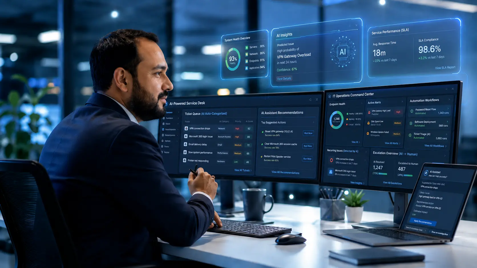 AI Powered IT Support