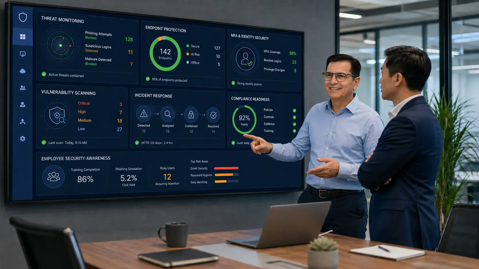 Cybersecurity as a Service