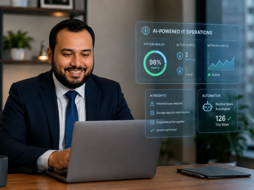 Managed IT Human-AI collaboration
