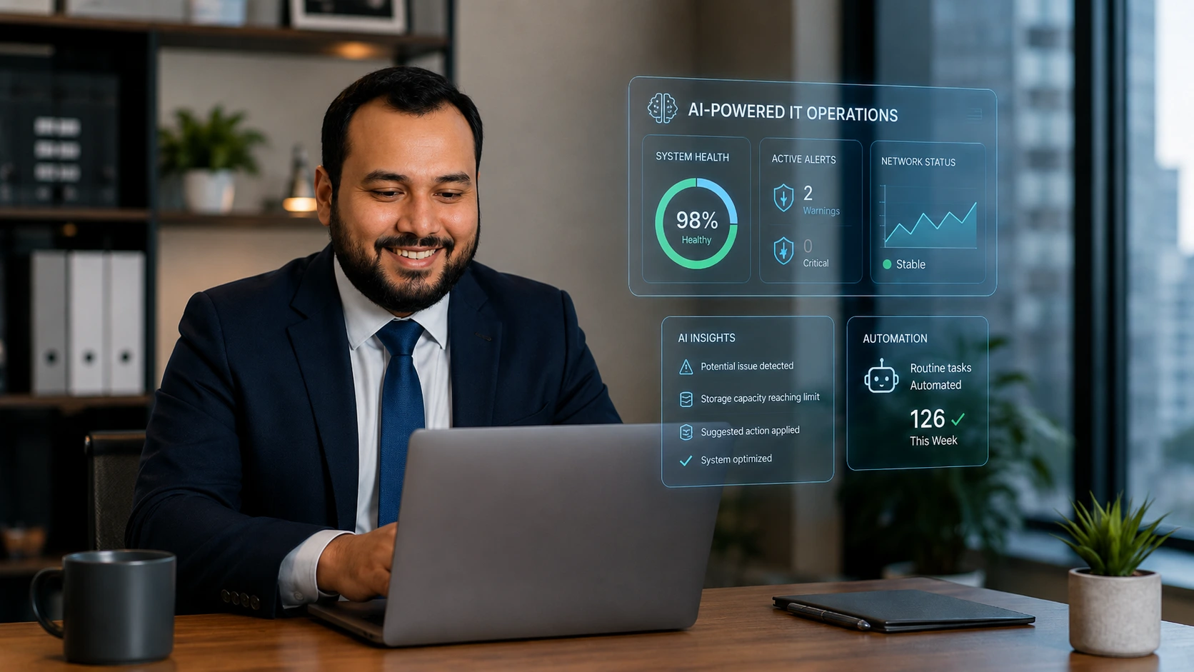 Managed IT Human-AI collaboration