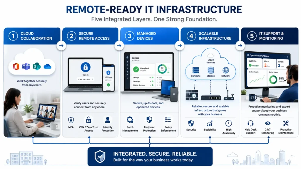 Remote ready IT Infrastructure