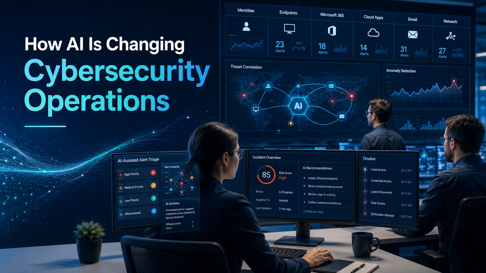 Header - How AI is changing cybersecurity operations