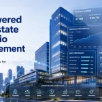 Commercial real estate portfolio team reviewing predictive analytics and forward-looking performance signals